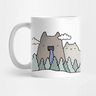 Meowtains Mug